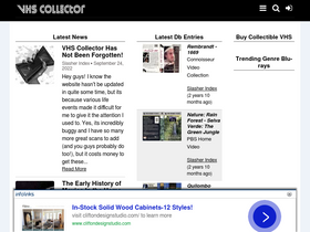'vhscollector.com' screenshot