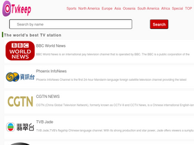 'tvkeep.com' screenshot