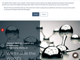 'noahchemicals.com' screenshot