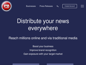 'pr.com' screenshot