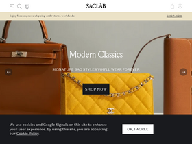 'saclab.com' screenshot
