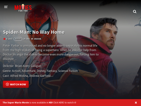 'allmoviesforyou.net' screenshot