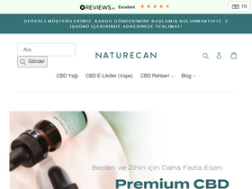 naturecan.com.tr homepage screenshot