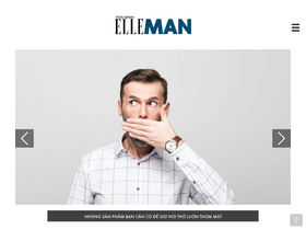 'elleman.vn' screenshot