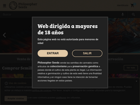 'philosopherseeds.com' screenshot