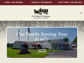 'rwbakerfh.com' screenshot