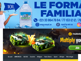 'seneweb.com' screenshot