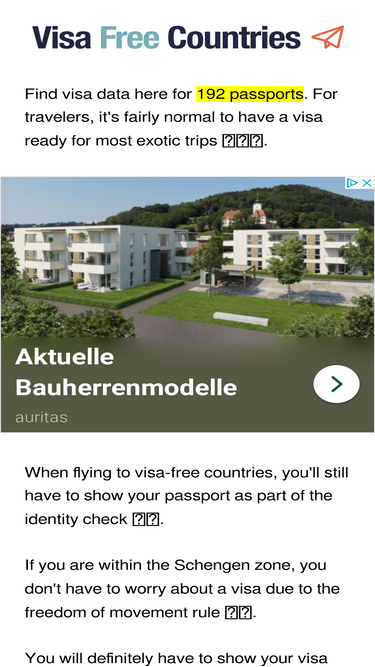 visafreecountries.com