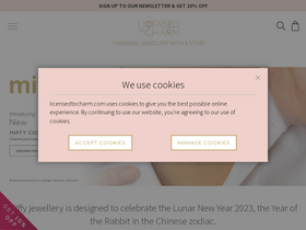 'licensedtocharm.com' screenshot