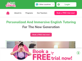 'kynaenglish.com' screenshot