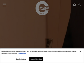 'camdenmarket.com' screenshot