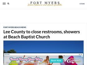 'fortmyersbeachtalk.com' screenshot