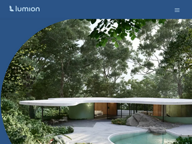 'lumion.es' screenshot