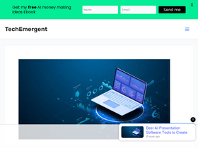 'techemergent.com' screenshot