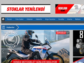 'motosiklet.net' screenshot