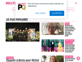 'hollywoodpq.com' screenshot
