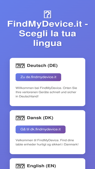 findmydevice.it