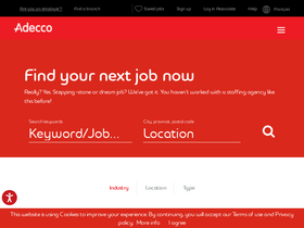 'adecco.ca' screenshot