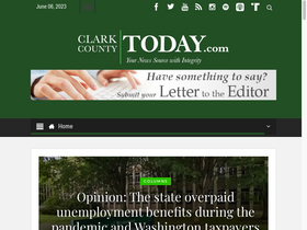 'clarkcountytoday.com' screenshot