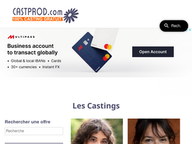 'castprod.com' screenshot