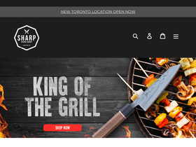 'sharpknifeshop.com' screenshot