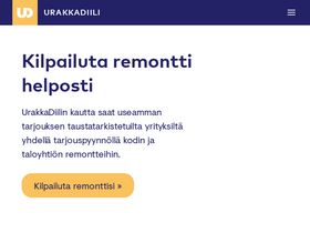 'urakkadiili.fi' screenshot