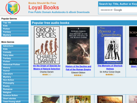 'loyalbooks.com' screenshot