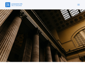 'juraexamen.info' screenshot