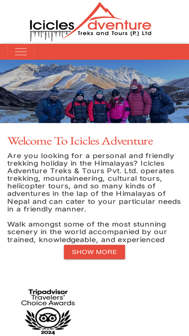 iciclesadventuretreks.com