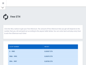 'ethfree.online' screenshot