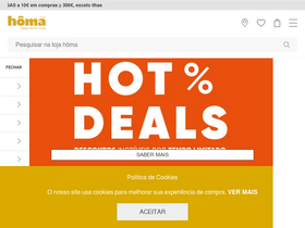 'homa.pt' screenshot