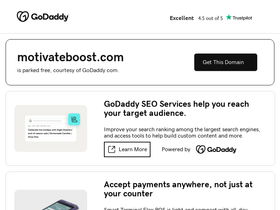 'motivateboost.com' screenshot