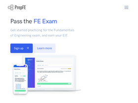 'prepfe.com' screenshot