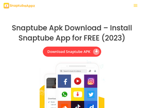 'snaptubeappz.com' screenshot
