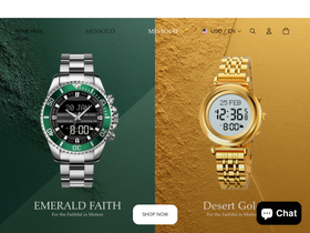 Messoud website screenshot