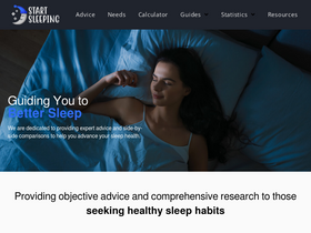 'startsleeping.org' screenshot