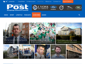 'limerickpost.ie' screenshot