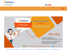 'edusmart.vn' screenshot