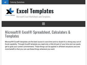 'xltemplates.org' screenshot