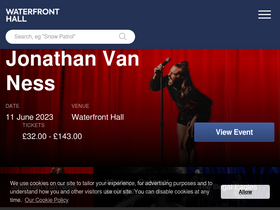 'waterfront.co.uk' screenshot