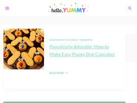 'helloyummy.co' screenshot