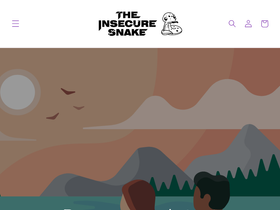 theinsecuresnake.com homepage screenshot