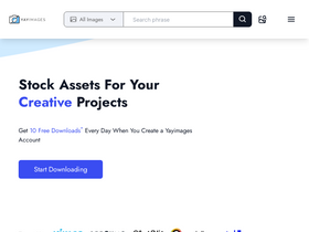 'yayimages.com' screenshot