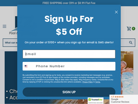 'eztestpools.com' screenshot