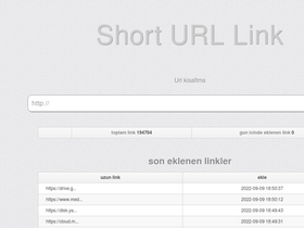 'short-url.link' screenshot