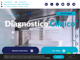 'ciosalud.com' screenshot