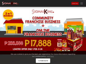 'siomaiking.ph' screenshot