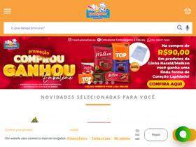 'embaleme.com.br' screenshot