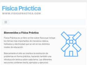 'fisicapractica.com' screenshot