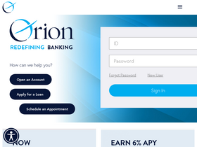 'orionfcu.com' screenshot